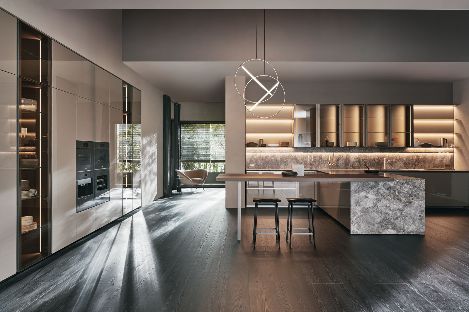 Molteni cuisine Dada Engineered sur mesure